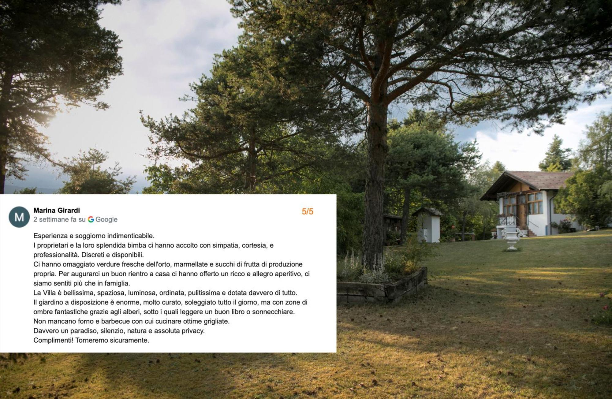 La Villa Del Barone Predaia Exterior photo